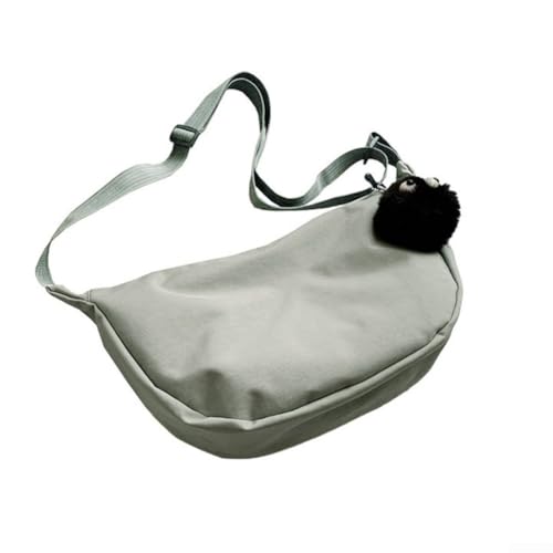 Müheloser Stil Damen-Schultertasche aus Segeltuch mit großem Fassungsvermögen für den täglichen Gebrauch, Army Grün von VRTYVEYBB