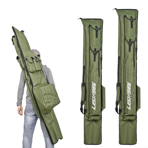 VRTYVEYBB Schlankes Design, Angelrutenträger mit leicht zugänglichen Taschen, perfekter Begleiter für Angler, Wie abgebildet, 1,95 m VRTYVEYBB Schlankes Design, Angelrutenträger mit leicht zugänglichen Taschen, perfekter Begleiter für Angler, Wie abgebildet, 1,95 m von VRTYVEYBB