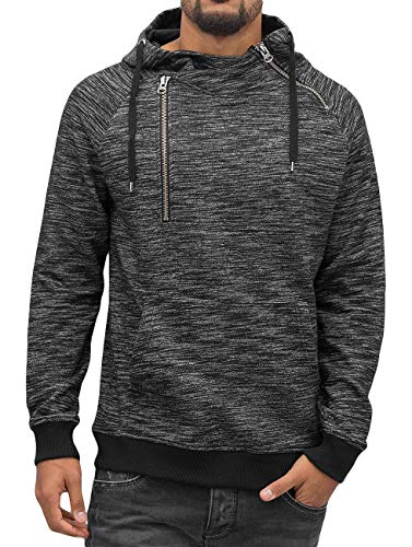 VSCT Clubwear Herren Oberteile / Hoody Shiro 2 Zip Moulinee Kangool grau M von VSCT