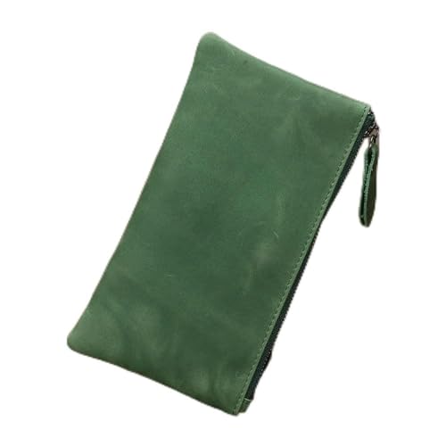 VSULZVNU 1 Stück handgefertigte lässige Herren-Geldbörse, lange Clutch mit großem Fassungsvermögen, schlanke Brieftasche, Kartenhalter (Farbe: G, Größe: 19 x 1 x 10 cm) von VSULZVNU
