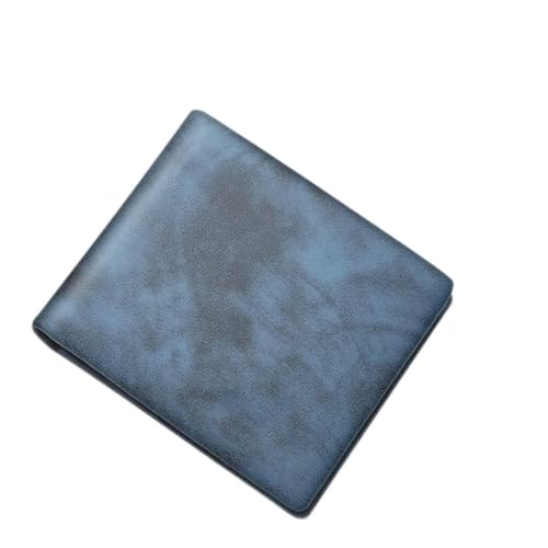 VSULZVNU Geldbörse Herren Geldbeutel Kartentasche Zero Wallet Klein Tragbar Leder Pocket Wallet Blau VSULZVNU Geldbörse Herren Geldbeutel Kartentasche Zero Wallet Klein Tragbar Leder Pocket Wallet Blau von VSULZVNU