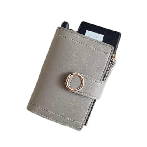 VSULZVNU N/A Trend Clutch Damengeldbörse Geldklammer Geldbörse Kleine Reißverschluss Ledergeldbörse Damen Kartentasche für Damen (Farbe: A, Größe: 10 cm), B, 10 cm von VSULZVNU