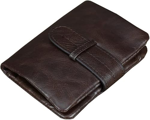 VSULZVNU Weiches Leder Retro Alte Geldbörse Herren Zweifach Portemonnaie Lang Portemonnaie Damen Portemonnaie Kurz VSULZVNU Weiches Leder Retro Alte Geldbörse Herren Zweifach Portemonnaie Lang Portemonnaie Damen Portemonnaie Kurz von VSULZVNU