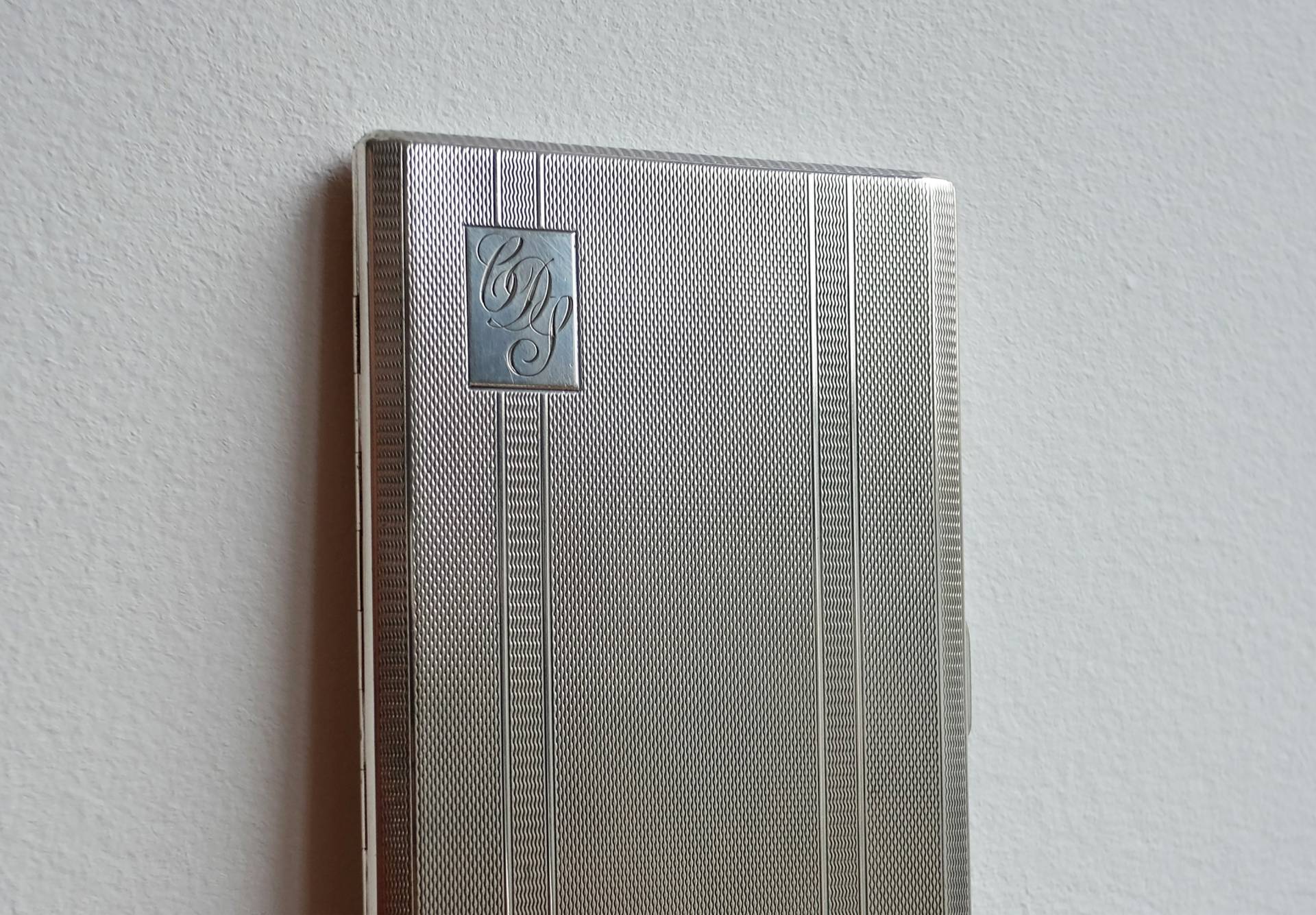 1920Er Versilbertes Zigarettenetui Von Friedrich Field 1920Er Versilbertes Zigarettenetui Von Friedrich Field von VScollectibles