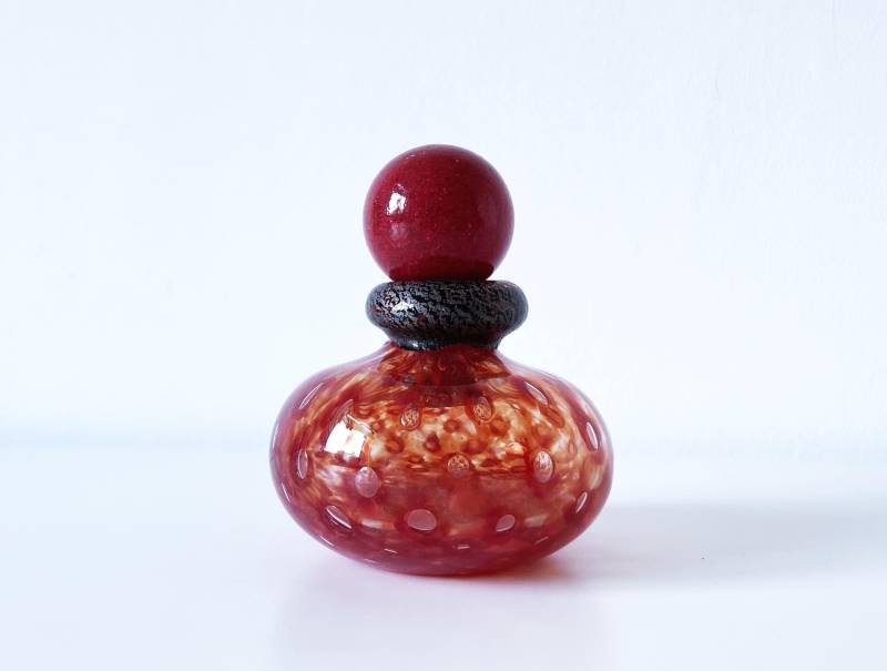 1970Er Murano Glas "Bollicine" Parfümflasche Von Archimede Seguso." von VScollectibles