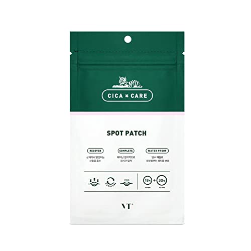 VT Cica Pflege Wasserfester Transparenter Spot Patch (48 Stück) von VT COSMETICS