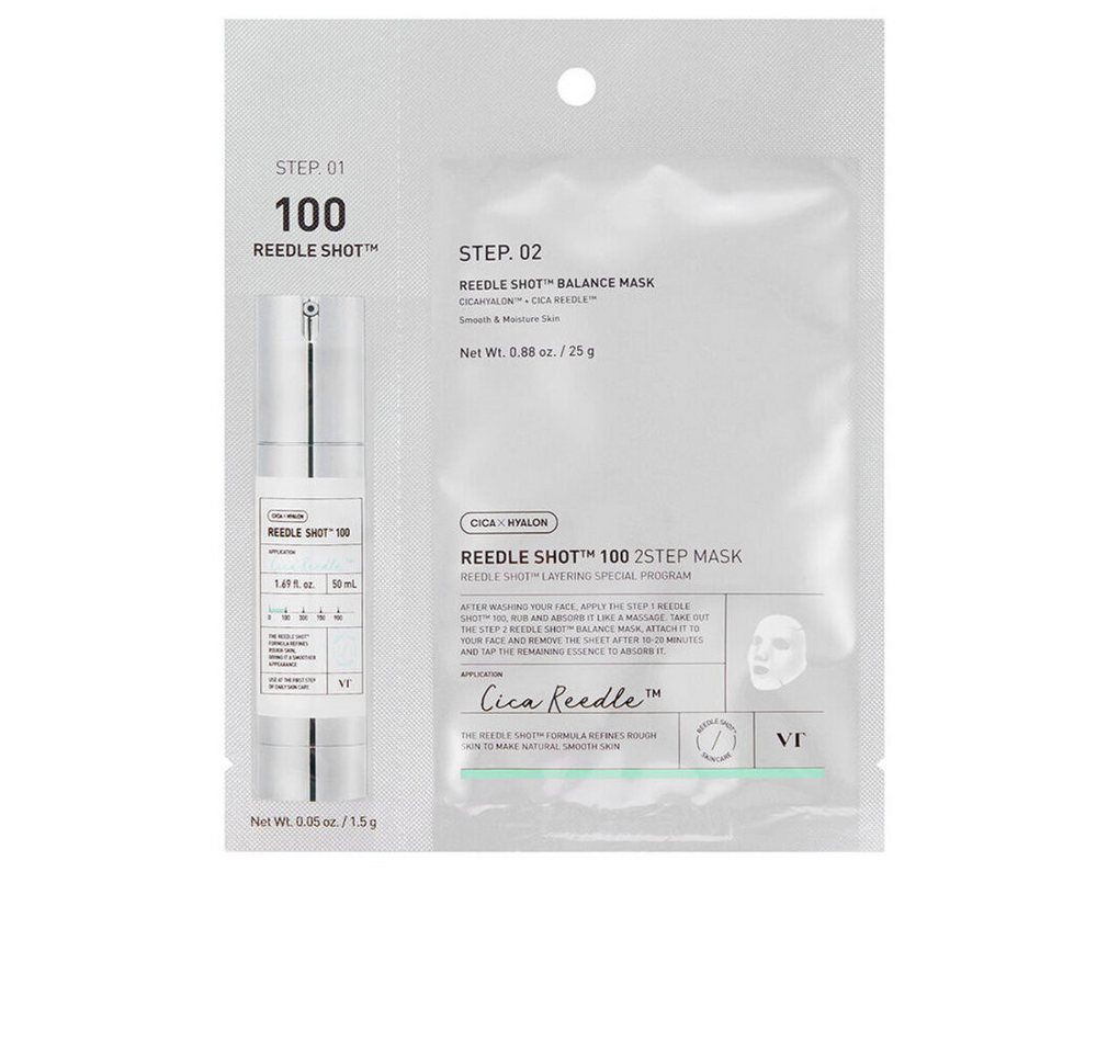 VT Cosmetics Gesichtsmaske Reedle Shot 100 - 2 Step Mask von VT Cosmetics
