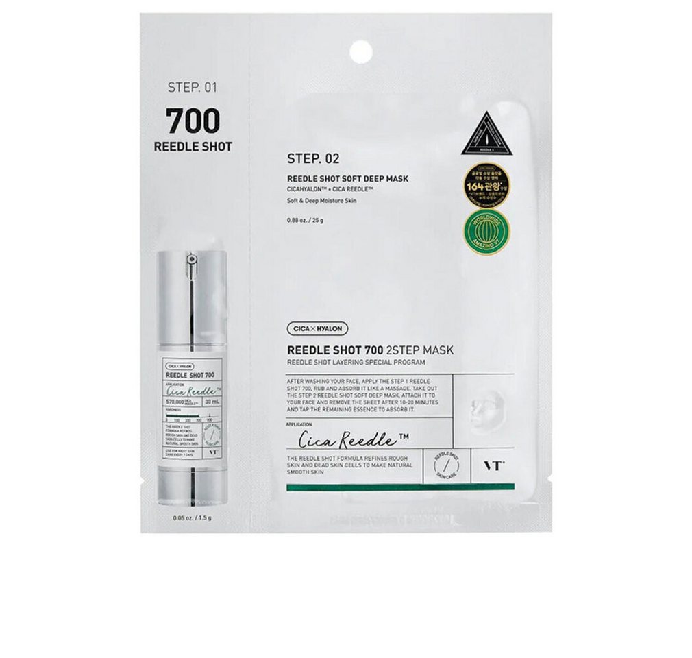 VT Cosmetics Gesichtspflege Reedle Shot 700 - 2 Step Mask von VT Cosmetics