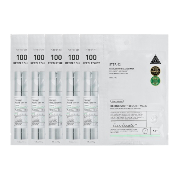 [ANGEBOT]VT - Reedle Shot 100 2-Step Mask - 1pc (5ea) Set von VT