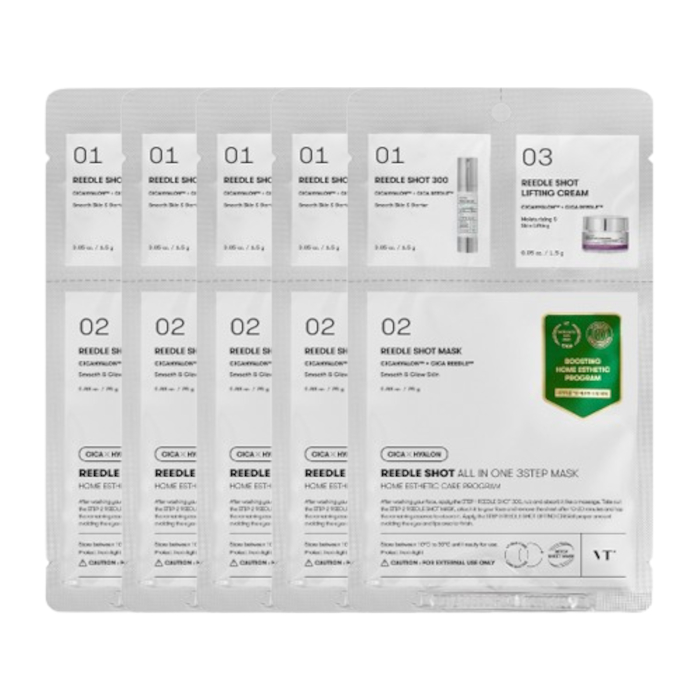 [ANGEBOT]VT - Reedle Shot All In One 3Step Mask (5ea) Set von VT
