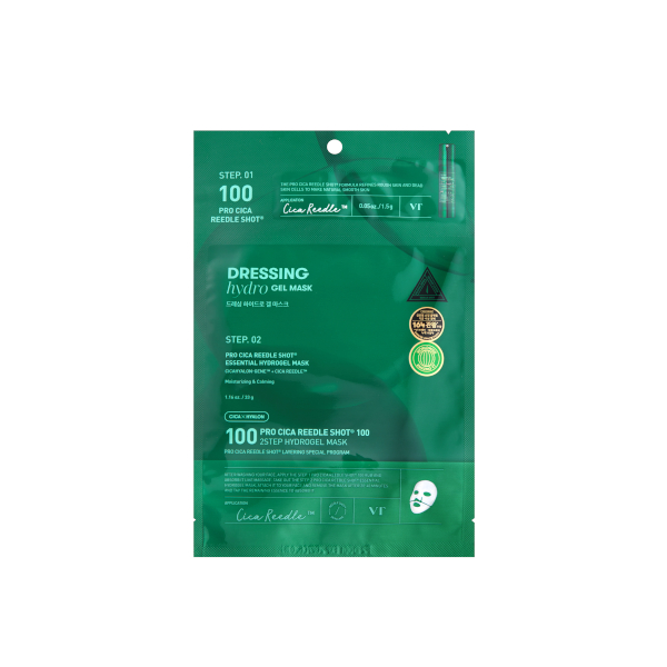 VT - 100 2Step Hydrogel Mask - 1stück - 100 Pro Cica Reedle Shot von VT
