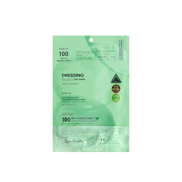 VT - 100 2Step Hydrogel Mask - 1stück - 100 Reti-A Reedle Shot von VT
