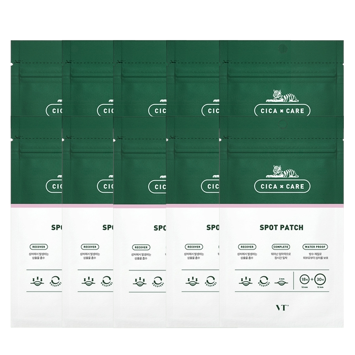 VT - Cica Care Spot Patch - 1pack(48patches) (10ea) Set von VT