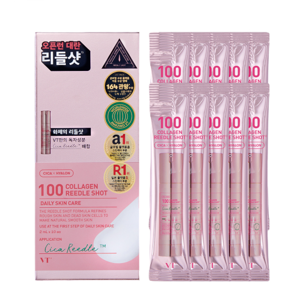 VT - Collagen Reedle Shot 100 Stick Pouch - 2ml*10ea von VT
