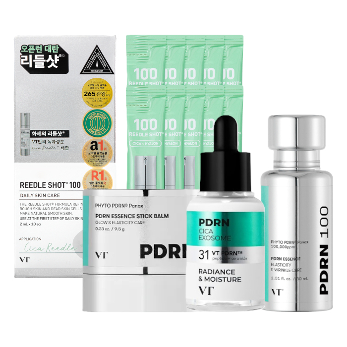 VT - PDRN Glow Routine Skincare Set von VT