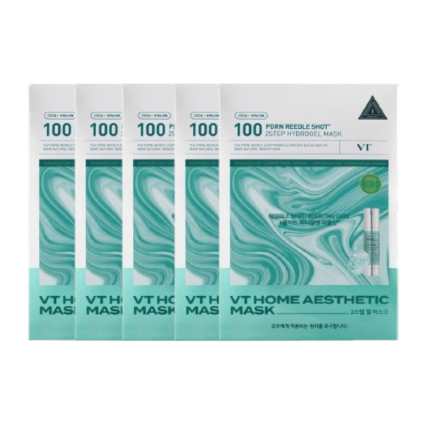 VT - PDRN Reedle Shot 100 2Step Hyodrogel Mask - 5stücke von VT