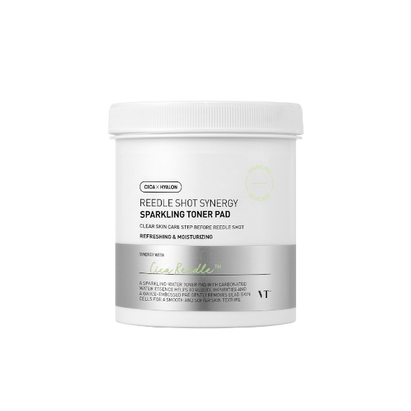 VT - Reedle Shot Synergy Sparkling Toner Pad - 200ml/80pads von VT