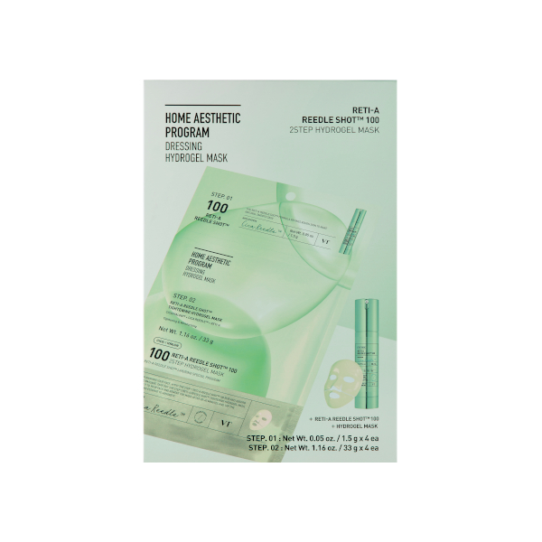 VT - Reti-A Reedle Shot 100 2Step Hydrogel Mask - 4ea von VT