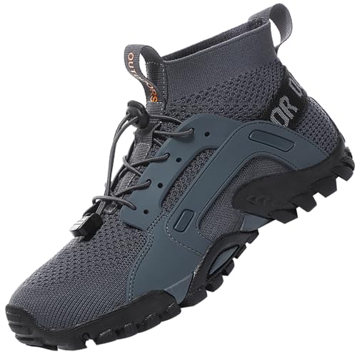 VTASQ Herren Damen Wanderschuhe Anti-Rutsch Wanderstiefel Trekkingschuhe Leicht Atmungsaktiv Outdoorschuhe Männer Sportschuhe Kletterschuhe Trail Running Traillaufschuhe Unisex Grau 41 EU VTASQ Herren Damen Wanderschuhe Anti-Rutsch Wanderstiefel Trekkingschuhe Leicht Atmungsaktiv Outdoorschuhe Männer Sportschuhe Kletterschuhe Trail Running Traillaufschuhe Unisex Grau 41 EU von VTASQ