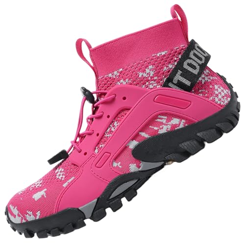 VTASQ Kinder Wanderschuhe Outdoor rutschfest Sneakers Atmungsaktiv Walkingschuhe Laufschuhe Trekking Jungen Mädchen Rosenrot 39 EU VTASQ Kinder Wanderschuhe Outdoor rutschfest Sneakers Atmungsaktiv Walkingschuhe Laufschuhe Trekking Jungen Mädchen Rosenrot 39 EU von VTASQ