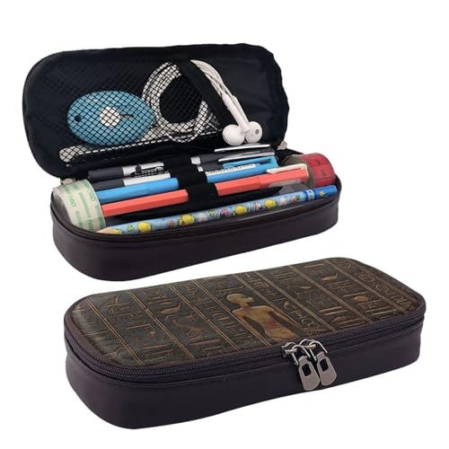 VTCTOASY Buntes Federmäppchen mit Reißverschluss, großes Fassungsvermögen, ästhetisches Federmäppchen, tragbar, Büro, Schreibwaren, Make-up-Tasche, Schreibtisch-Organizer-Tasche für Erwachsene, Antike VTCTOASY Buntes Federmäppchen mit Reißverschluss, großes Fassungsvermögen, ästhetisches Federmäppchen, tragbar, Büro, Schreibwaren, Make-up-Tasche, Schreibtisch-Organizer-Tasche für Erwachsene, Antike von VTCTOASY