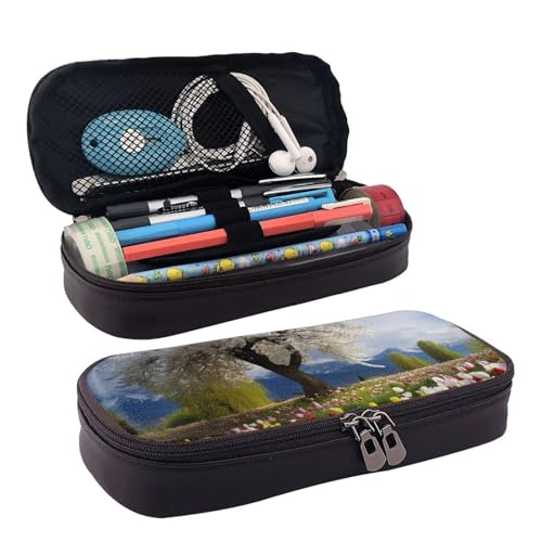 VTCTOASY Federmäppchen mit Froschmotiv, mit Reißverschluss, großes Fassungsvermögen, ästhetisches Federmäppchen, tragbar, für Büro, Schreibwaren, Make-up-Tasche, Schreibtisch-Organizer-Tasche, Baum VTCTOASY Federmäppchen mit Froschmotiv, mit Reißverschluss, großes Fassungsvermögen, ästhetisches Federmäppchen, tragbar, für Büro, Schreibwaren, Make-up-Tasche, Schreibtisch-Organizer-Tasche, Baum von VTCTOASY