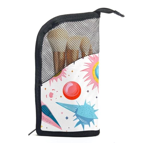 Make up Tasche klein,Make up Reisetasche,Vogel Sonnengras Cartoon,Make up Organizer Tasche von VTGHDEEQ