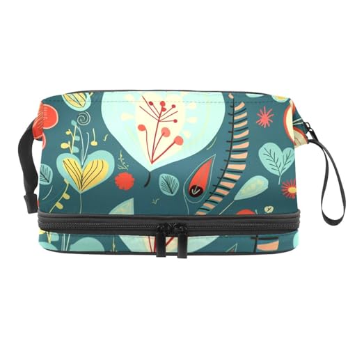 Make up Tasche klein,Make up Reisetasche,ethnischer Stil der Blumenkunst,Make up Organizer Tasche von VTGHDEEQ