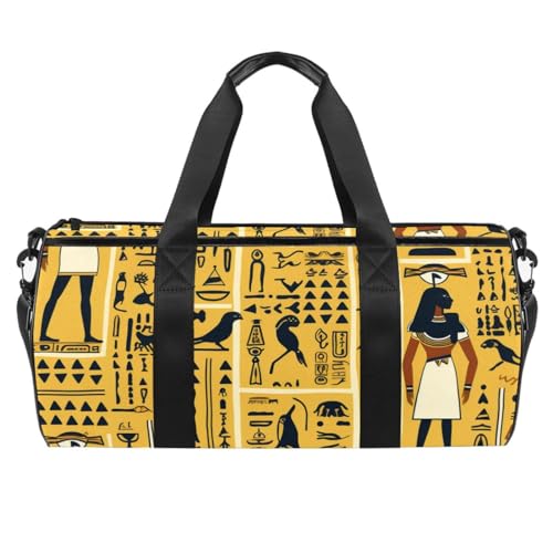 Reisetasche,Herren Sporttasche,Damen Sporttasche,altägyptische Nationale Symbole,Sporttasche von VTGHDEEQ