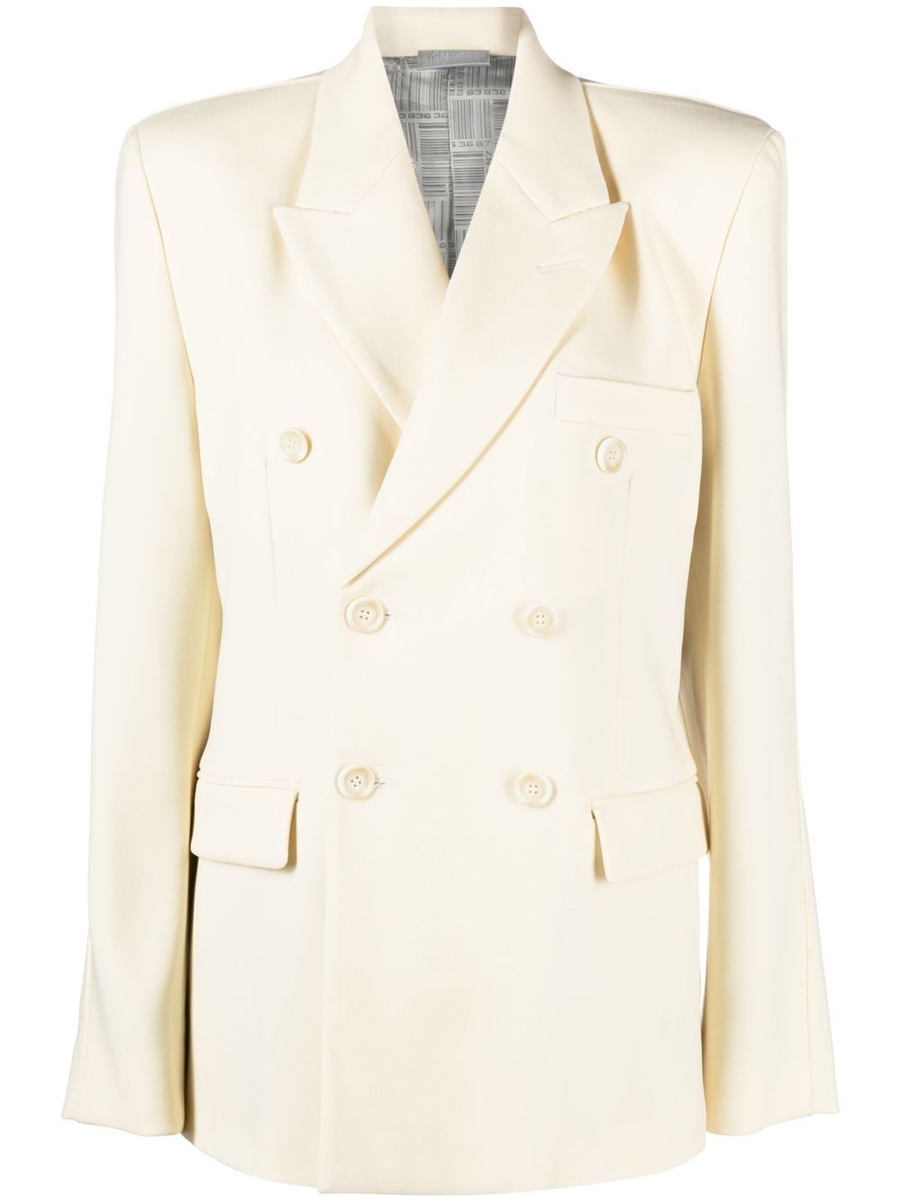 VTMNTS Doppelreihiger Blazer - Nude von VTMNTS