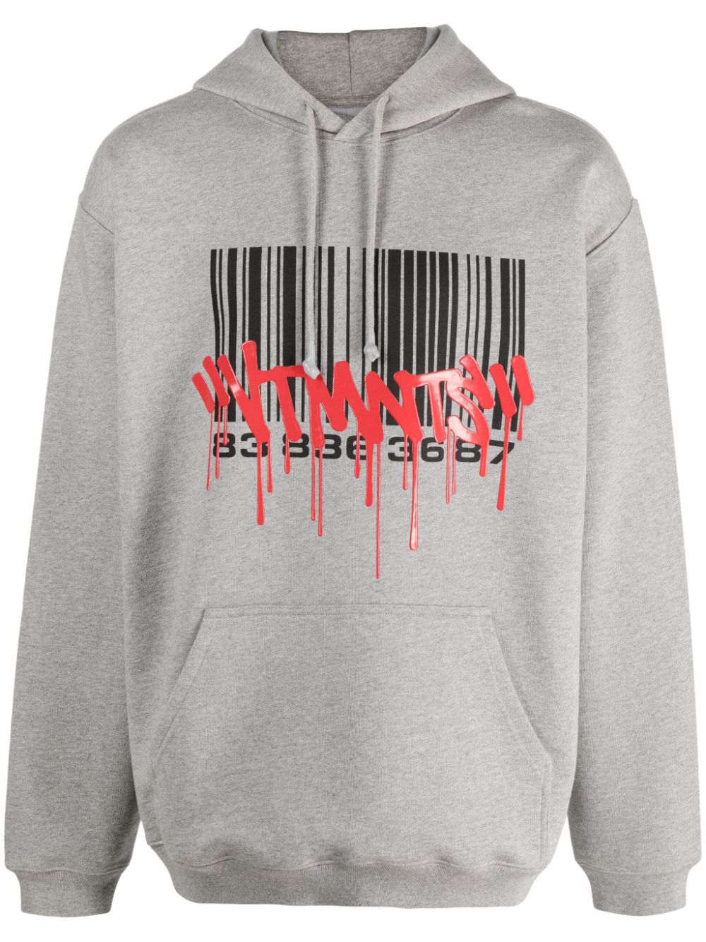 VTMNTS Hoodie mit grafischem Print - Grau von VTMNTS