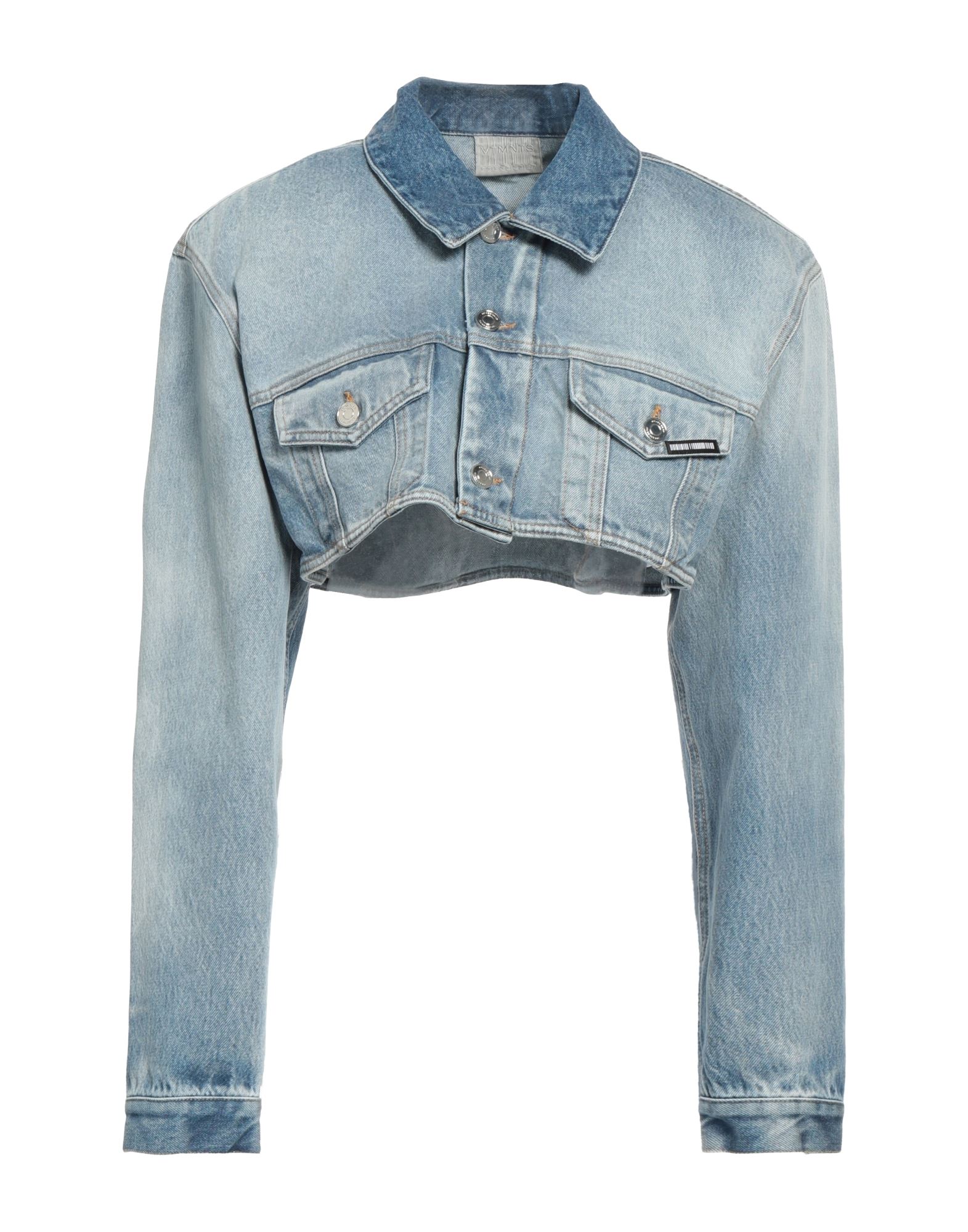 VTMNTS Jeansjacke/-mantel Damen Blau von VTMNTS