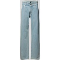 VTMNTS Regular Fit Jeans mit Label-Detail in Hellblau, Größe 26 von VTMNTS