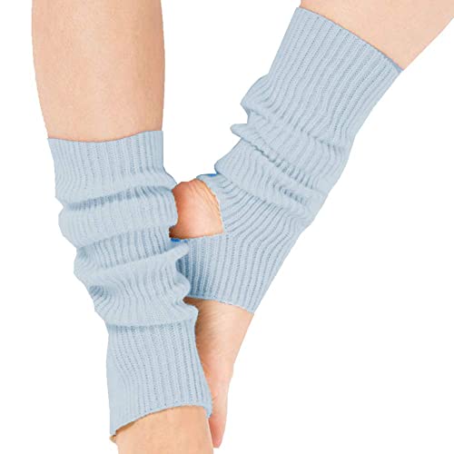 VUCDXOP Tukistore Damen Mädchen Ballettstulpen mit Fersenloch Tanzen Stulpen Ballettstulpen Beinwärmer Ballett Stulpen Legwarmer Armstulpen,Einheitsgröße von VUCDXOP