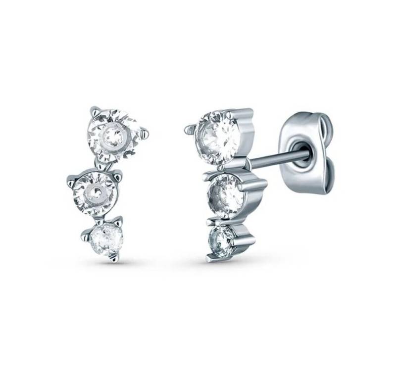 VUCH Ohrring-Set Blytivé podélné ocelové náunice Patis Silver von VUCH