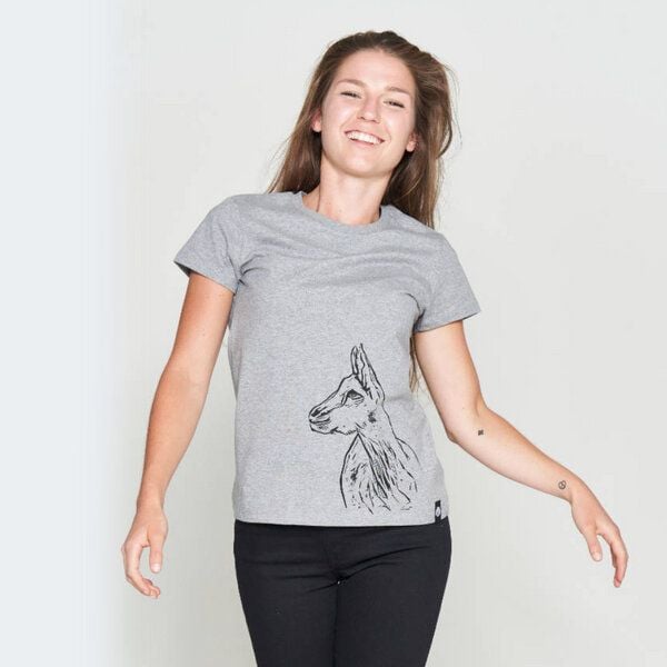 VUNDERLAND T-Shirt tailliert ZIEGE von VUNDERLAND