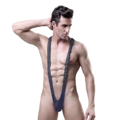 VURYAPI Herren String Mankini Lustiger Borat Tanga Schwimmen Unterwäsche Weihnachten V Form Badeanzug von VURYAPI