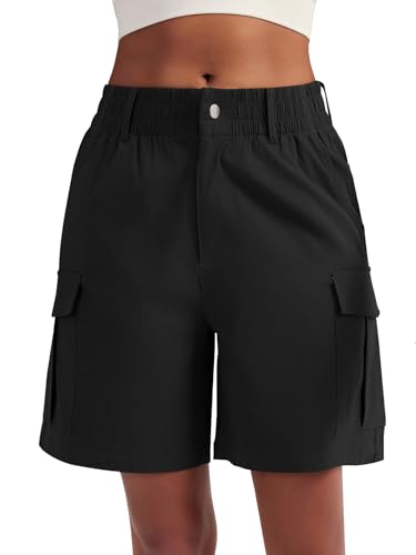 VUTRU Damen Shorts Wanderhose Sporthose Kurz Hose Sommer Outdoor Leichte Reise Shorts Arbeitshose Damen Kurz Perfekt für Trekking,Hiking,Running VUTRU Damen Shorts Wanderhose Sporthose Kurz Hose Sommer Outdoor Leichte Reise Shorts Arbeitshose Damen Kurz Perfekt für Trekking,Hiking,Running von VUTRU