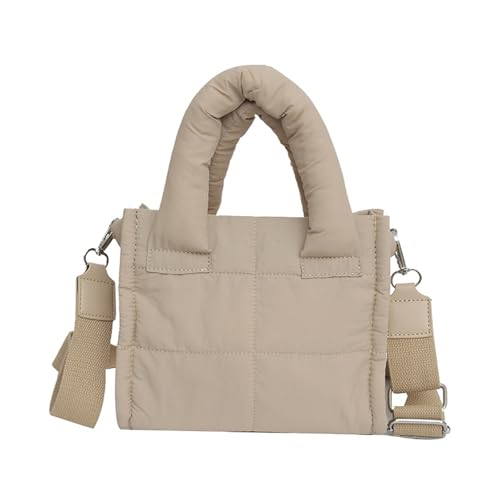 VVAULT Kleine Tragetasche für Damen, leicht, mit Reißverschlussfächern, Crossbody-Tasche für Reisen, Arbeit, Uni, Hellkhaki, 1 VVAULT Kleine Tragetasche für Damen, leicht, mit Reißverschlussfächern, Crossbody-Tasche für Reisen, Arbeit, Uni, Hellkhaki, 1 von VVAULT