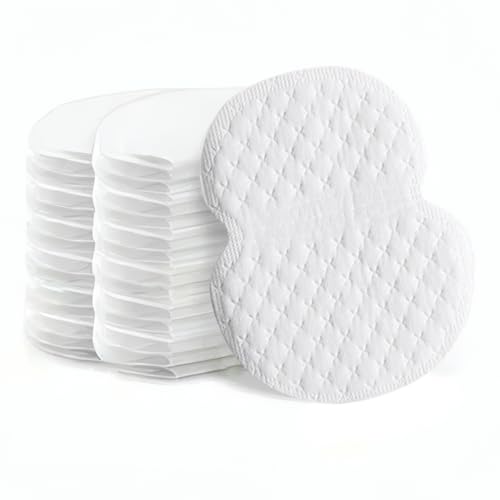100 Stück Achselpads Damen,Achselpads, Achselpads Herren, Selbstklebend Schweißpads Achseln, Unsichtbare Schweißpads Achseln,Perfekte Passform unsichtbar bequem geruchslos von VVQWCY