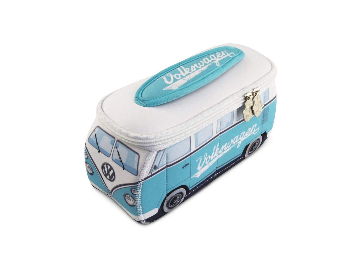 VW Collection by BRISA Kulturbeutel Volkswagen Neopren Schminktasche, Reisebeutel, funktionale Kosmetiktasche im T1 Bulli Bus Design, 23x11x8 cm VW Collection by BRISA Kulturbeutel Volkswagen Neopren Schminktasche, Reisebeutel, funktionale Kosmetiktasche im T1 Bulli Bus Design, 23x11x8 cm von VW Collection by BRISA