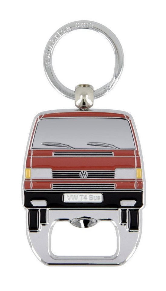 VW Collection by BRISA Schlüsselanhänger Volkswagen Schlüsselring mit Flaschenöffner im T4 Bulli Bus Design, Integrierter Flaschenöffner VW Collection by BRISA Schlüsselanhänger Volkswagen Schlüsselring mit Flaschenöffner im T4 Bulli Bus Design, Integrierter Flaschenöffner von VW Collection by BRISA