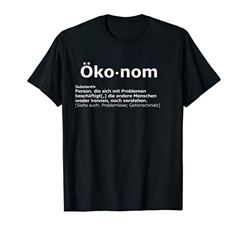 Herren Ökonom Definition Volkwirtschaftslehre T-Shirt Herren Ökonom Definition Volkwirtschaftslehre T-Shirt von VWLer Ökonomie Geschenk Tees