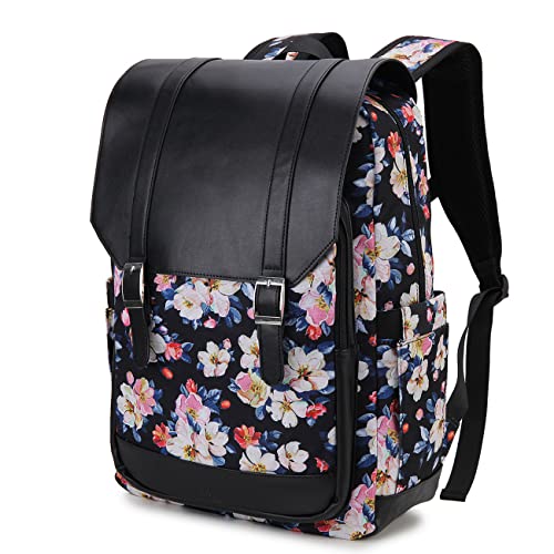 VX VONXURY Laptop Rucksack Damen, 15,6 Zoll Laptoptasche, Wasserdicht Diebstahlschutz Schulrucksack Daypack für Schule, Arbeit, Reisen, Frauen, Männer von VX VONXURY