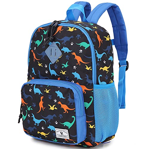 VX VONXURY Schulrucksack, Convertible Vorschule Kleinkind Jungen Bookbag Passt A4 Ordner (Blue Shark) von VX VONXURY