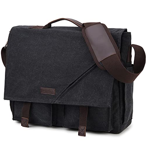 VX VONXURY Umhängetasche für Männer, Leicht Wasserfeste 15,6-Zoll-Laptoptasche Messenger Bag für Büro Schule von VX VONXURY