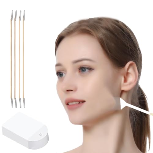 1 Satz Face Lifting Tape,Facelifting Aufkleber Lifting Tapes Gesicht,Instant Invisible Face Lift Sticker, Eye Lift Tape Make-up Gesicht Lift Werkzeuge,40 Flicken + 4 Hebeseile von VYIBPDY