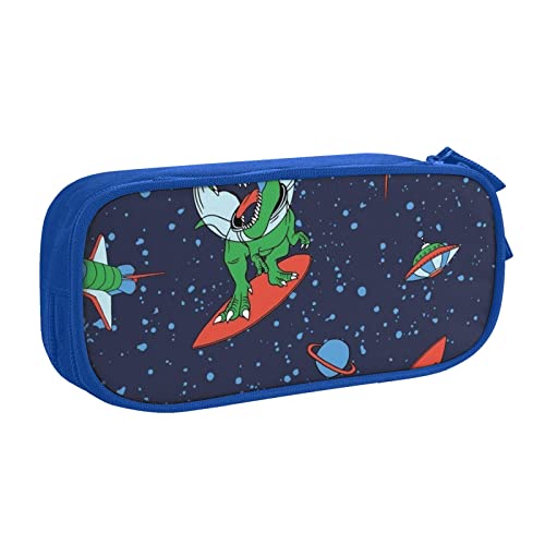 VYONNE Tasche für Schule, Bürobedarf, lustiger Astronaut, Dinosaurier, Rakete, großes Fassungsvermögen, Federmäppchen für Studenten, Schreibwaren, Bleistiftbox, Schreibtisch mit glattem von VYONNE