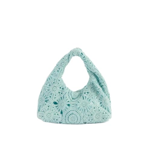 VYSLZ Damen-Umhängetasche aus Stroh, gewebt, modisch, Strand-Designer-Umhängetasche, Reisetasche von VYSLZ