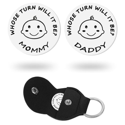 Taufgeschenk Junge und Mädchen,Geschenke zur Geburt,Schutzengel Entscheidungsmünze,Geschenke für werdende väter und mütter,Werfen Sie eine Münze, um eine Entscheidung zu treffen von VYZUTR